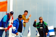 2000 - REGATNA BARKA NA REGATI V KOPRU - DARIO KRIŽMAN, VOJKO PETRIČ, ZDRAVKO KOVAČ IN GORAZD KOBAL